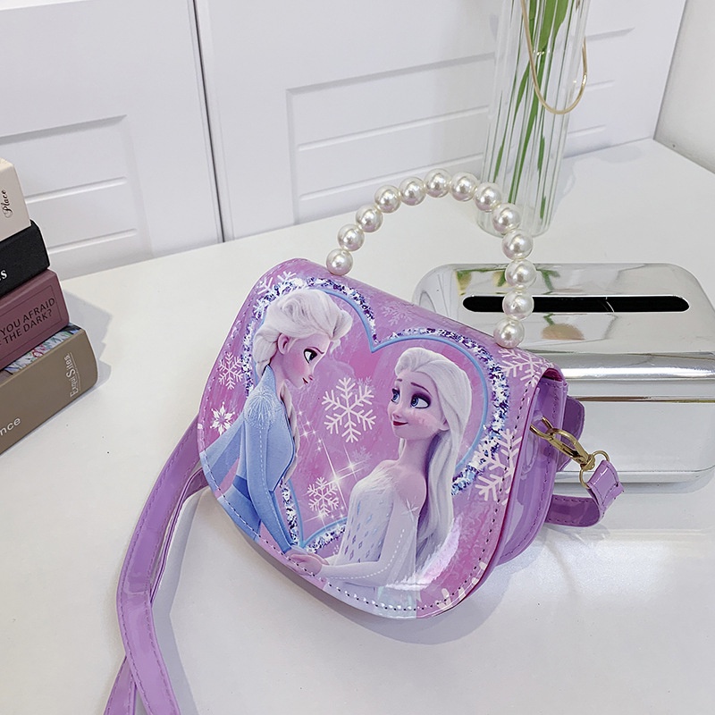 Fashionable Sling Bag for Kids Girls Cute Princess Elsa Anna Design ...