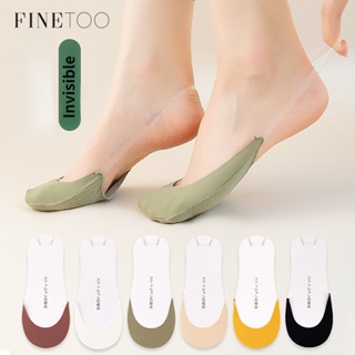 3 Pairs Invisible Boat Socks Women Summer Silicone Non-slip Socks For High  Heels Shoes Ice Silk Thin Half-palm Suspender
