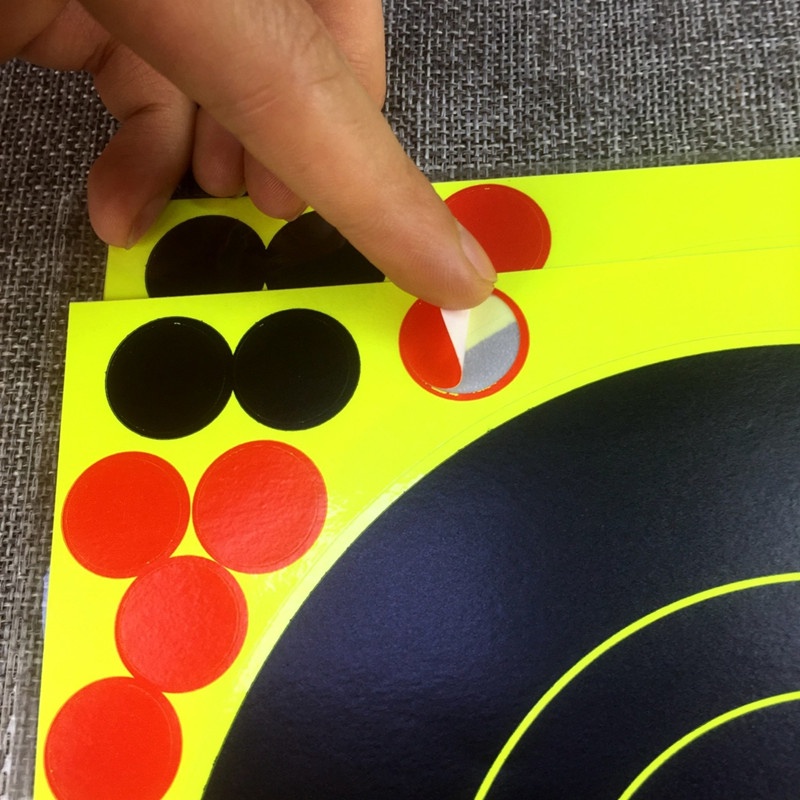 3in/8in/Body shape Splatter Target Adhesive Target Stickers 10Pcs ...