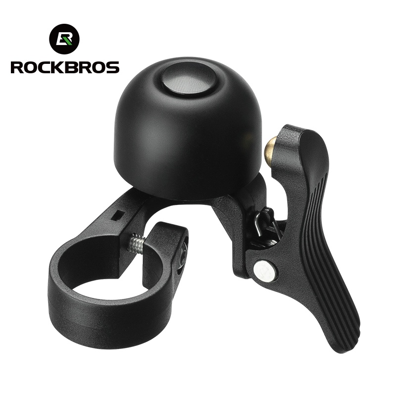 ROCKBROS Bicycle Copper Bell Left Right Differentiated Bike Horn Small Size Loud Bell For MTB Foldable Bike Bike Accessories