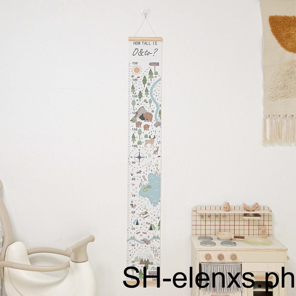 Child Growth Chart Wall Hanging Decorative Simple Style Graduated