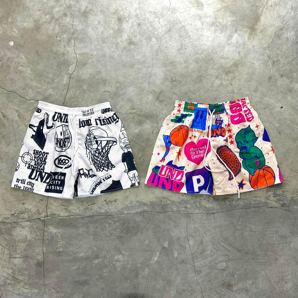 UNDRAFTED -TRAD CREAM • CHAIN - MESH SHORT | Shopee Philippines