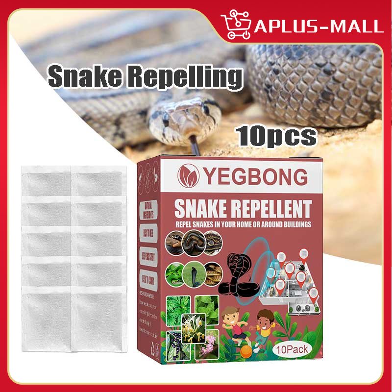 10Pcs/box Safe Snake Repellents Pet Snake Repelling Bags For Garden ...