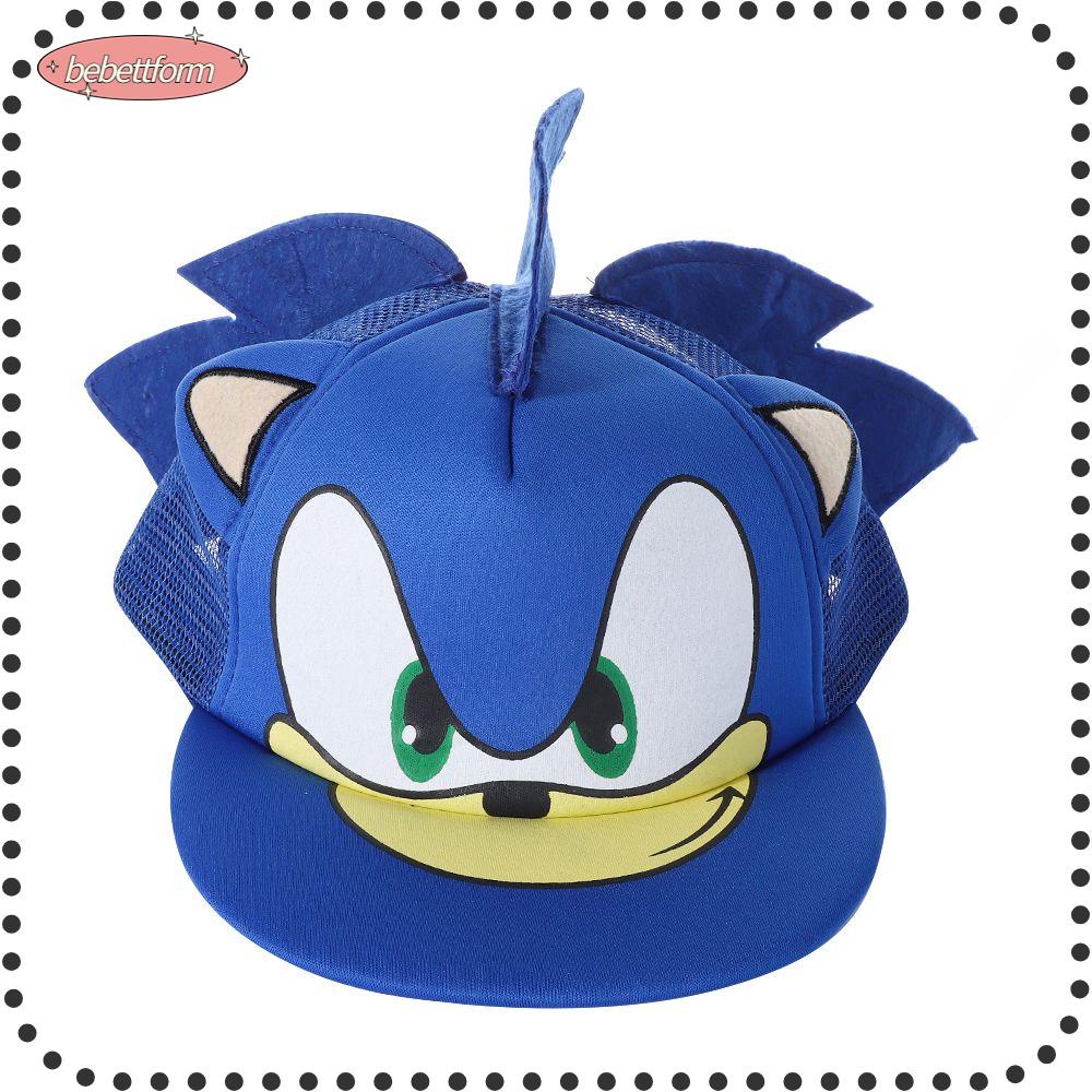 BEBETTFORM 1Pc Cute Cap Summer Visor Hat Fashion Sonic The Hedgehog