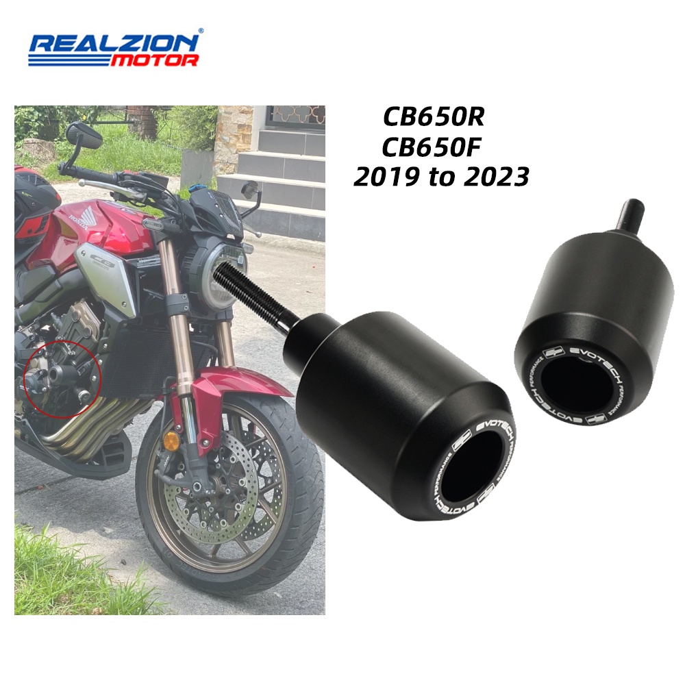 REALZIONMOTOR Slider Frame For Honda CB650R CB650F 2019 To 2023 Frame