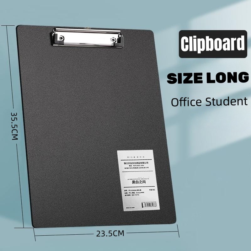 Clipboard Long Cardboard Clip Board Clip Folder Long Document Clipboard