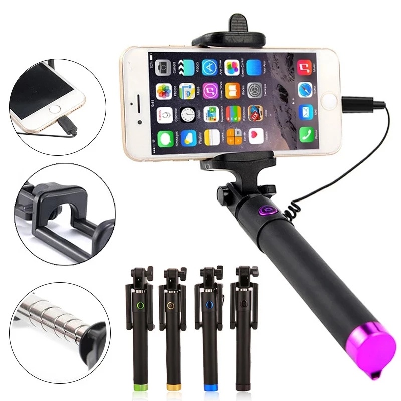 Selfie Stick For iPhone 13 12 11 Pro Max Mini SE2020 XS XR X 8 7 Plus