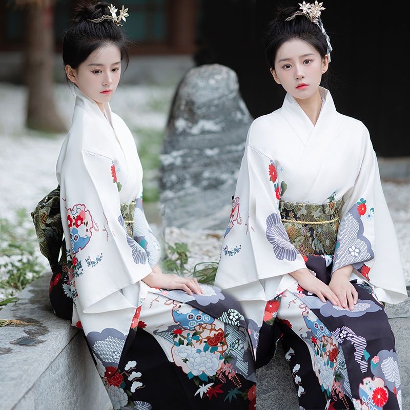 Women Japanese Traditional Yukata Haori Kimonos Cosplay Blouse Gown Female Summer Fashion Photography Clothes Party Dress Shopee Philippines