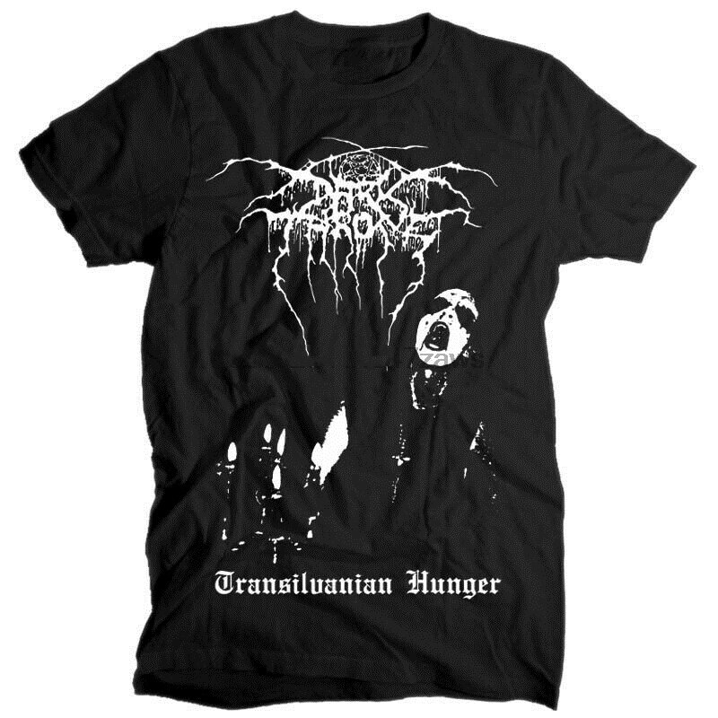 Darkthrone Transilvanian Hunger V1 T Shirt Black Extreme Metal ...