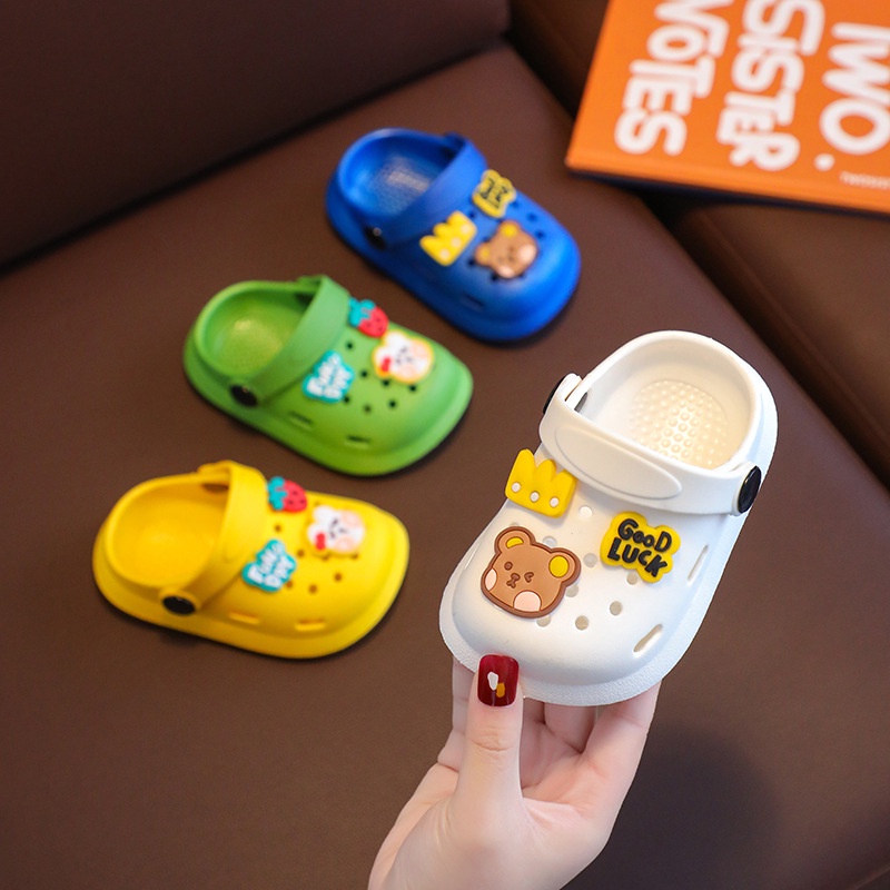 Ssumbay children's slippers summer boys and girls cartoon cute nonslip