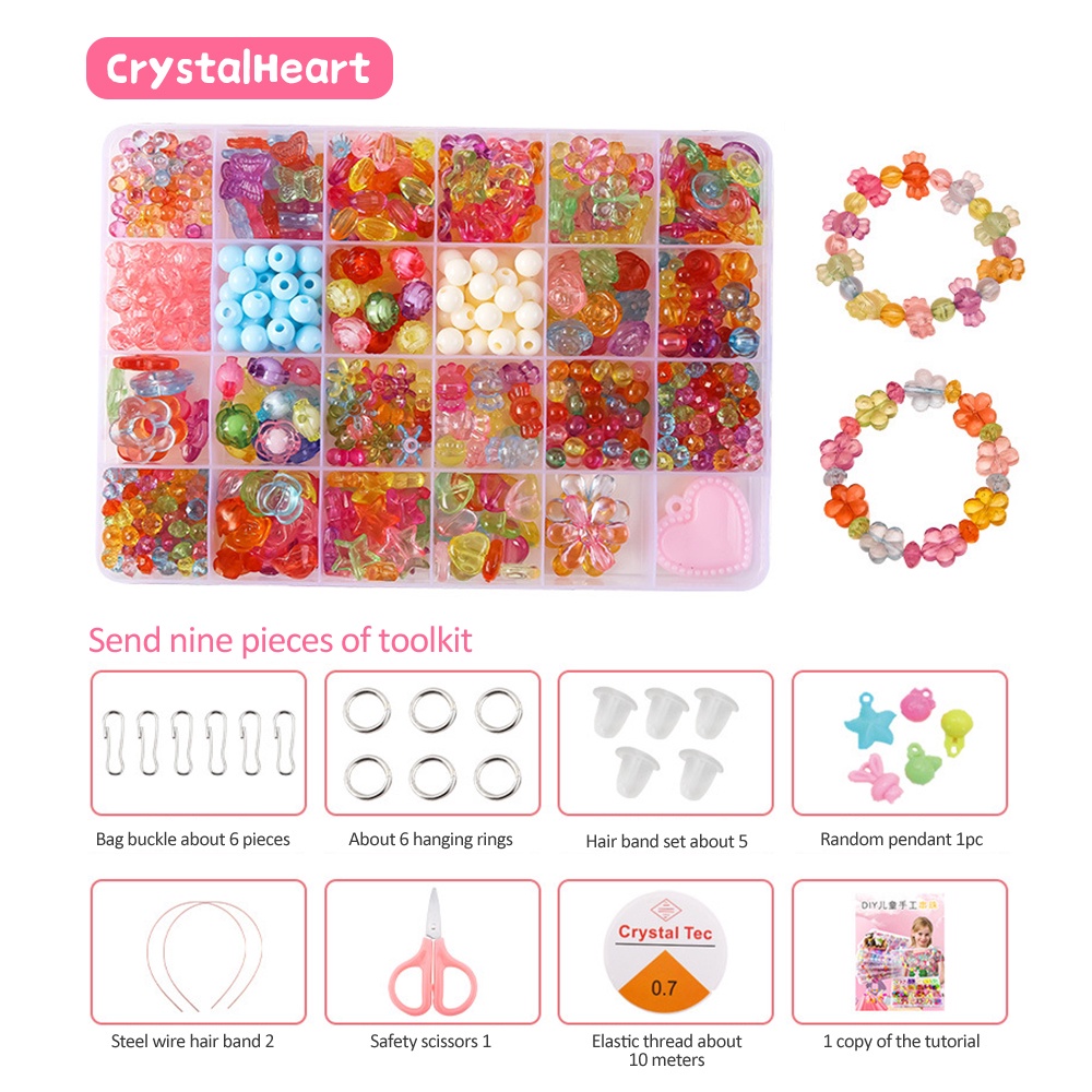 Keychild diy bracelet kit complete set for kids diy bracelet set ...