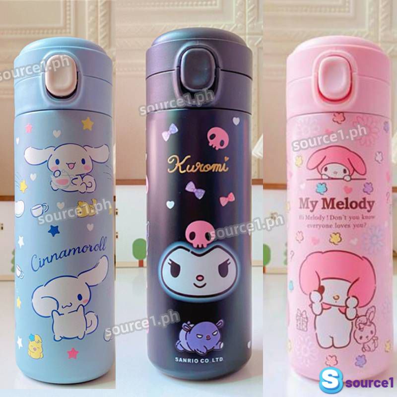 Macaron 304 Cute Sanrio Kuromi Cinnamoroll Water Bottle Portable ...