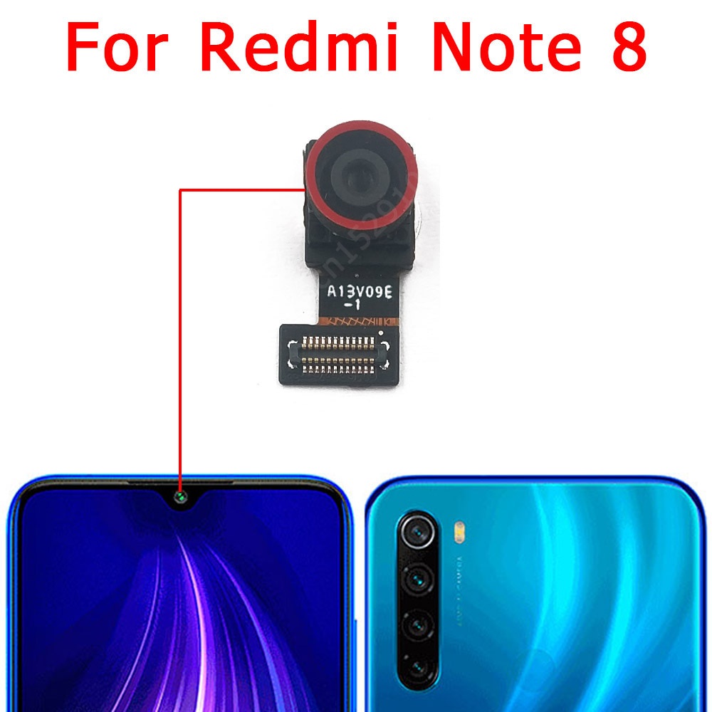 Original Front Back Camera Selfie For Xiaomi Redmi Note 8T 8 Pro Rear ...