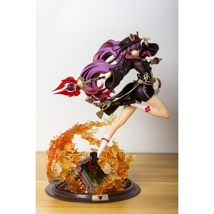 High Quality Game Genshin Impact Hu Tao Action Figure PVC Battle Ver ...