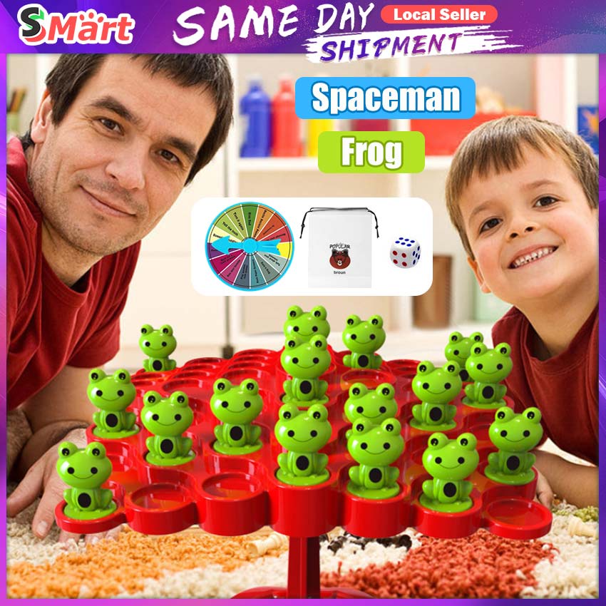 【In Stock】Frog Stackable Balance Tree Toy Thinking Training Puzzle Toys ...