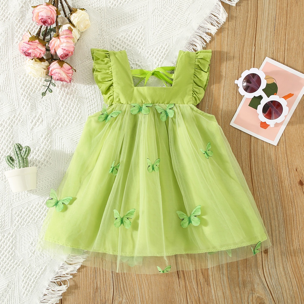 Pretty Dress For Pretty Baby In Light Green Color