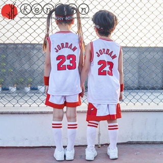 Kids Jersey Uniform #chicago bulls jordan #23 Jersey Set Kids Basketball  Top for kids boy terno