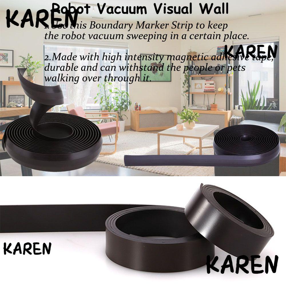 KAREN Robot Vacuums Boundary Marker Flexible Virtual Wall Boundary Tape Marker Strips