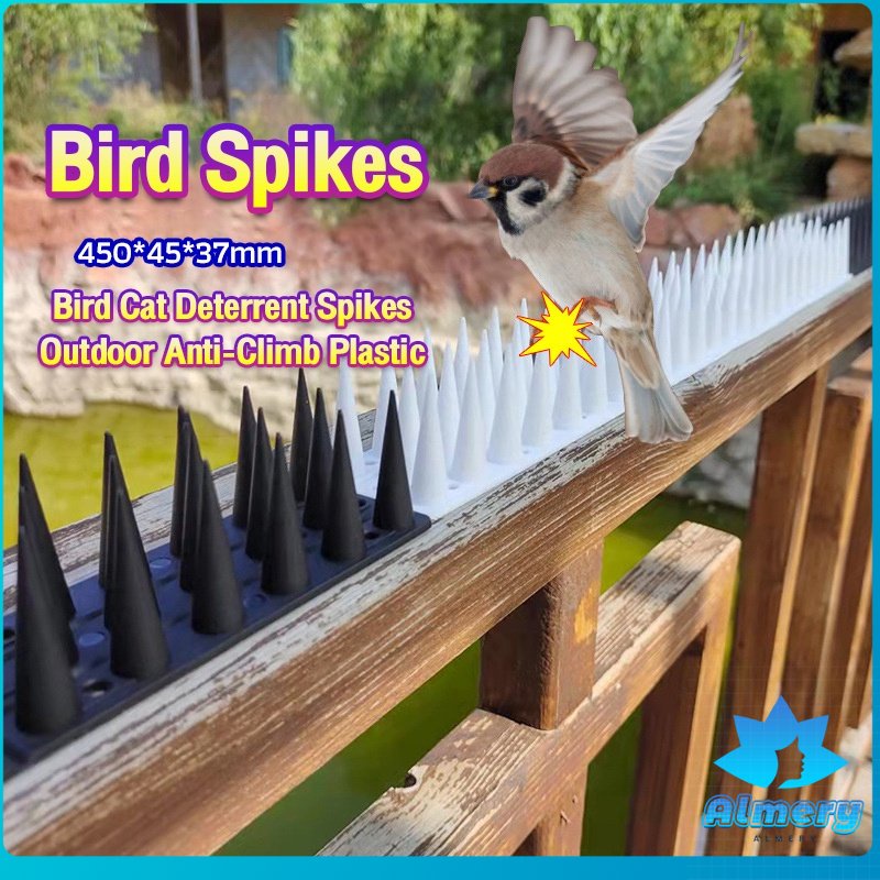 Almery Bird Repellent Spikes Security Fence Spikes Cat and Bird Pigeon ...