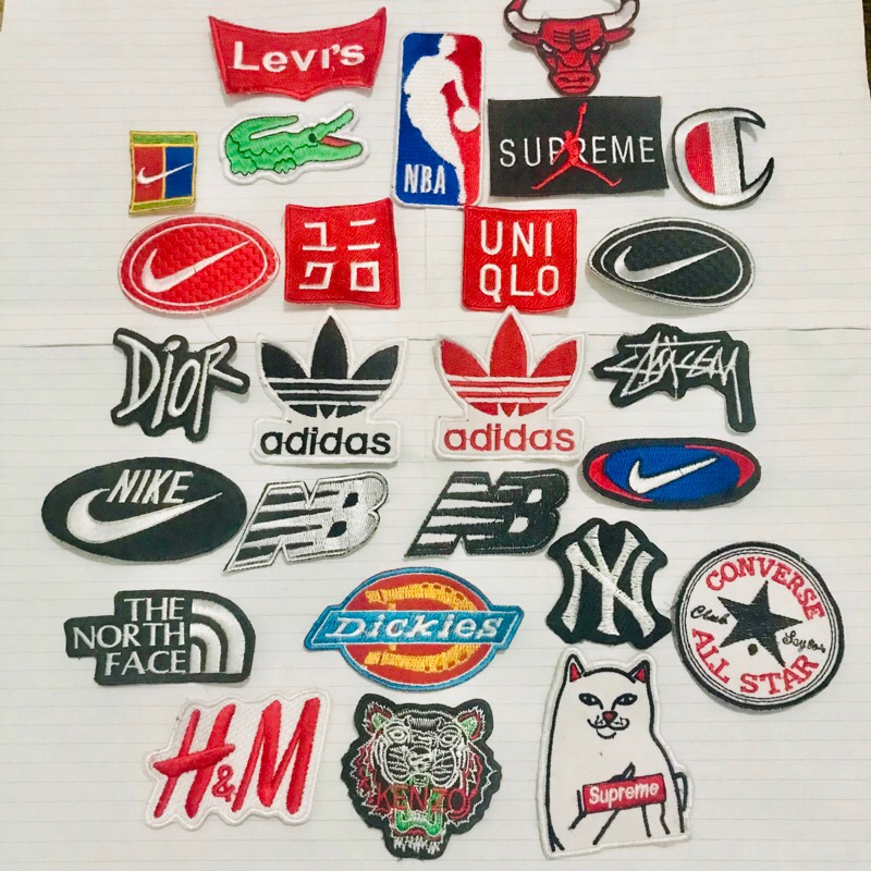 Premium World Famous Logo Embroidery Patch | Shopee Philippines