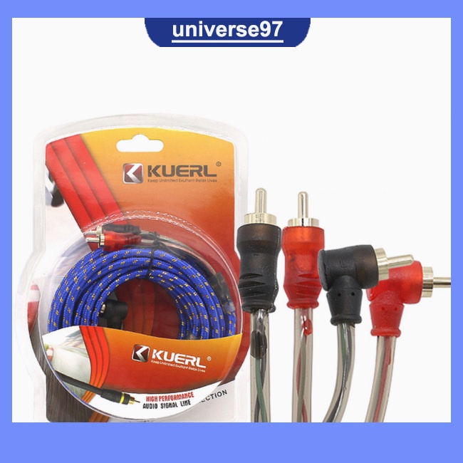 PING Car Audio Wire Car Stereo Audio Cable Amplifier Braided Tool Audio