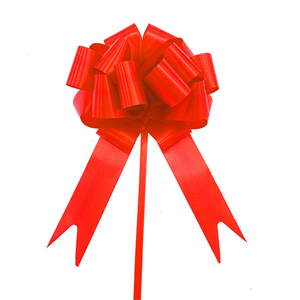 10pcs Ribbon Pull Bow Present Basket Pull Bows Knot Ribbon Present ...