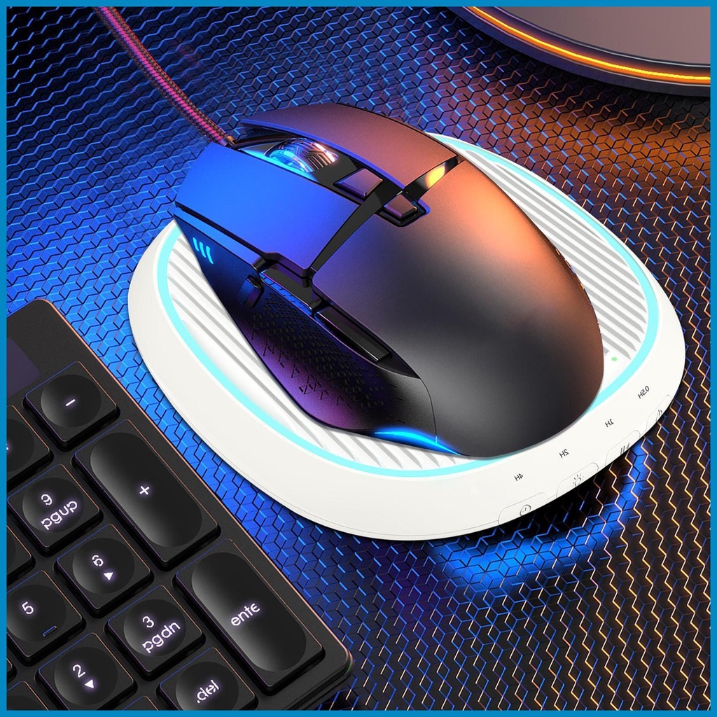 Mouse Mover Automatic Mouse Mover Device with Timer and Breathing Light