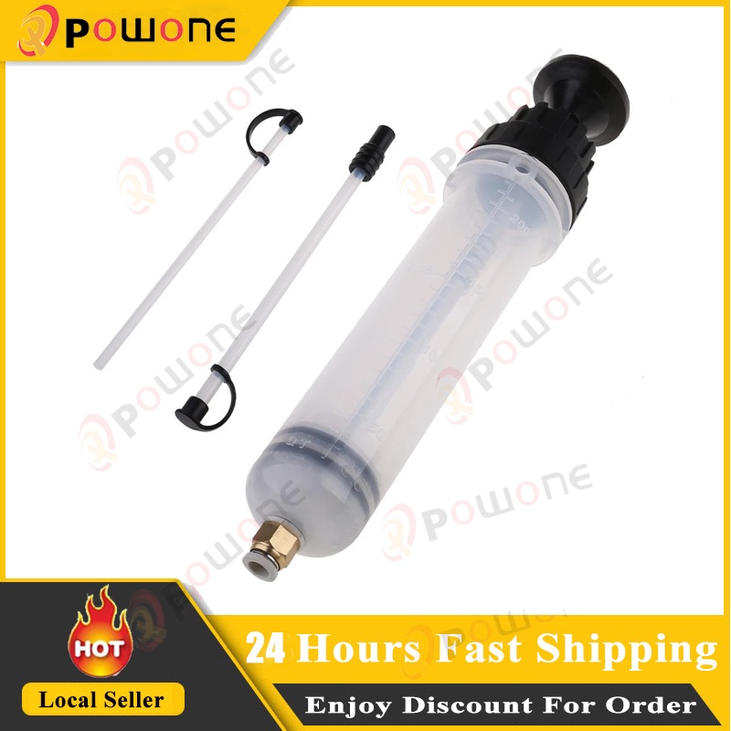 200CC Oil Fluid Extractor & Filling Syringe Bottle Transfer Hand Pump