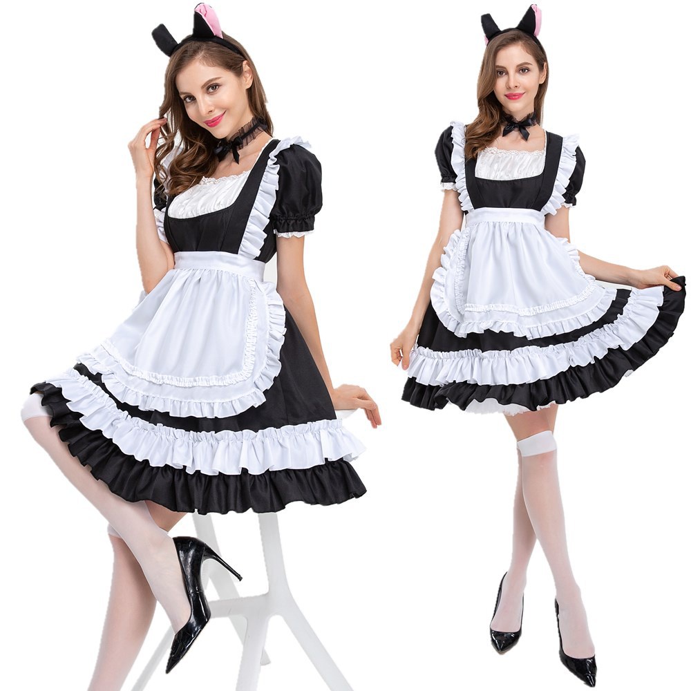 Cat Girl Sexy Maid Dress Dress Anime Lolita Cute Maid Sexy Temptation ...