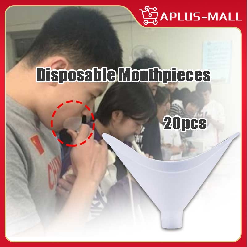 20Pcs Universal Electronic Spirometer Disposable Mouthpieces For