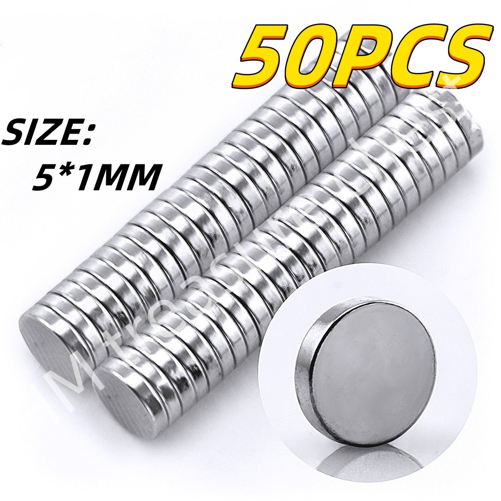 50pcs N35 Small Round Disc Neodymium