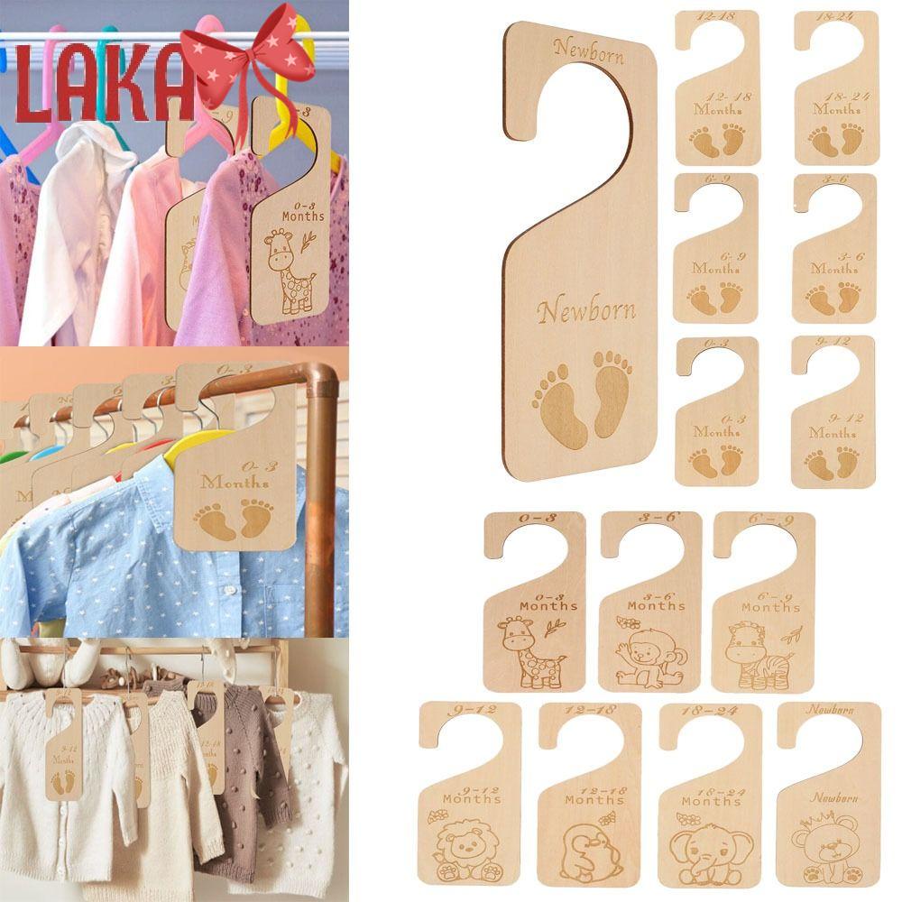 LAKA Baby Clothing Dividers For Bedroom Room Nursery Closet Divider