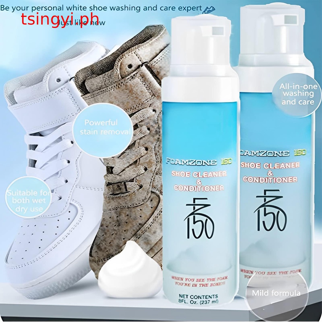 Foamzone 150 Shoe Cleaner, Foamzone 150 Shoe Cleaner Kit, A Set Of ...