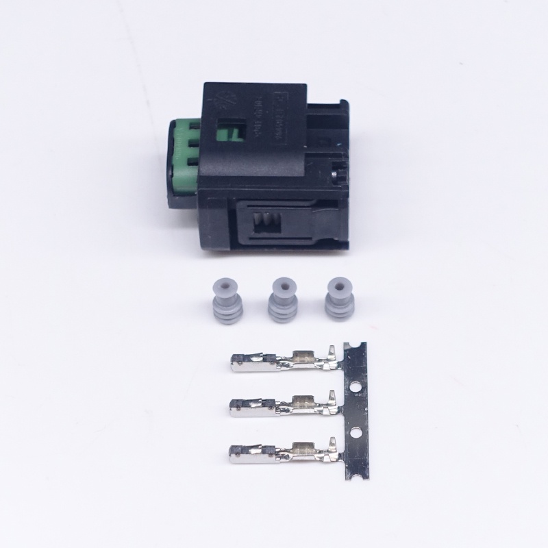3 Pin Connector Female Male Waterproof Wire Harness Connector For Benz ...