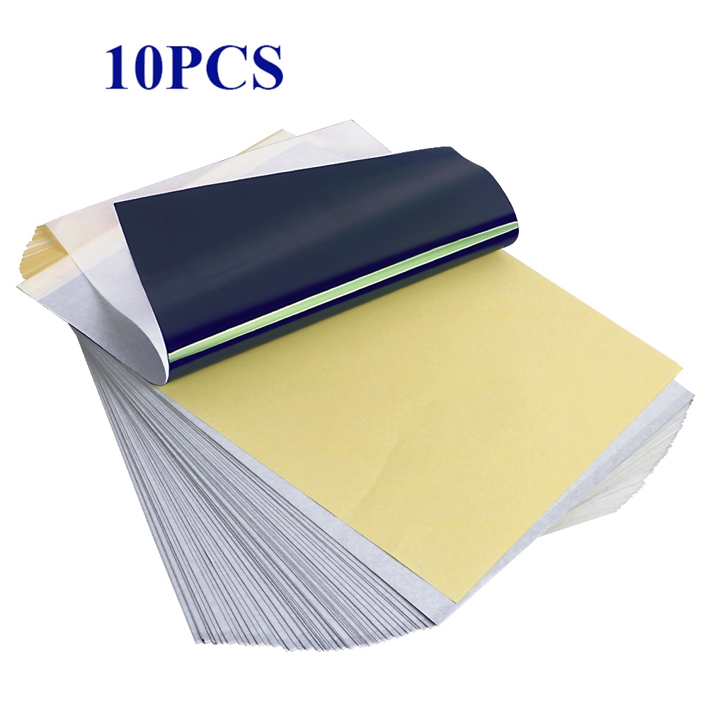 10pcs A4 Size Tattoo Transfer Paper Master Classic 4 Layers Freehand ...