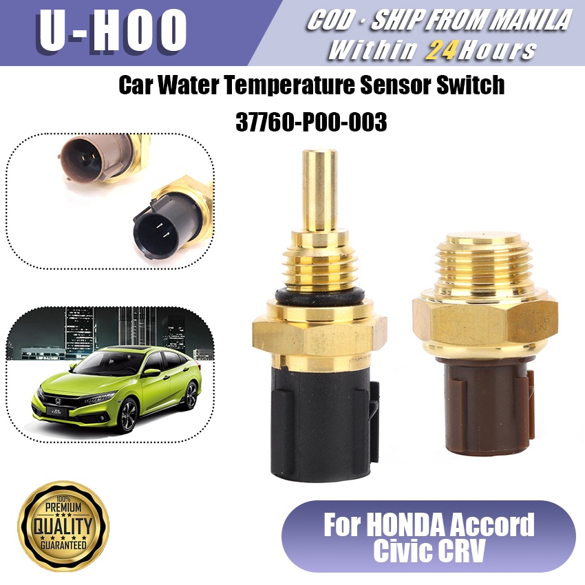 2Pcs/Set Car Coolant Water temperature sensor Switch For Acura CL