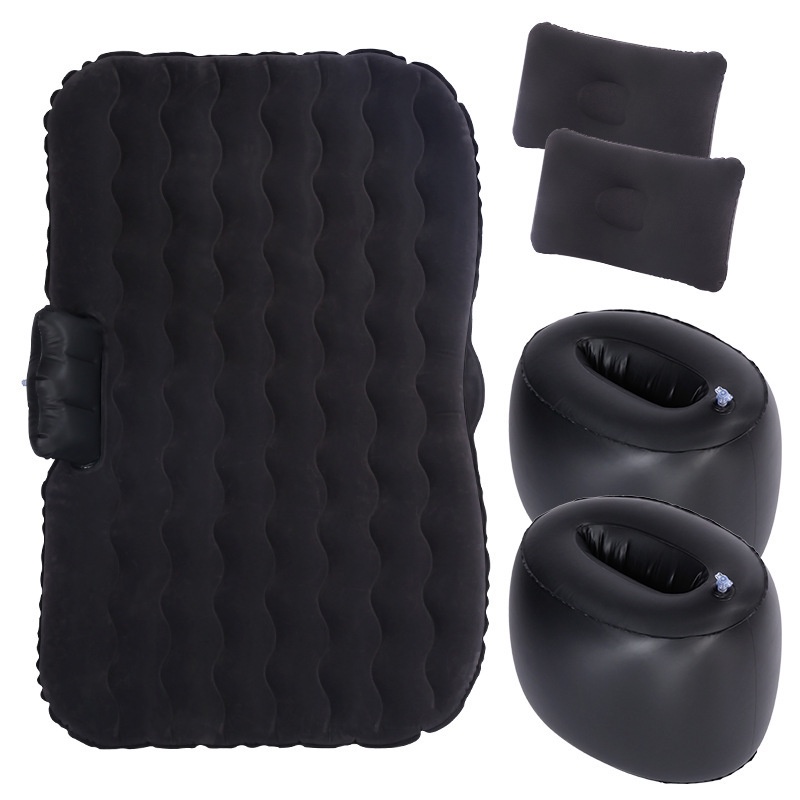 Car Bed Inflatable Sofa Foldable SUV Car Air Mattress Outdoor Sleeping Mat (W/Air Pump) Shopee