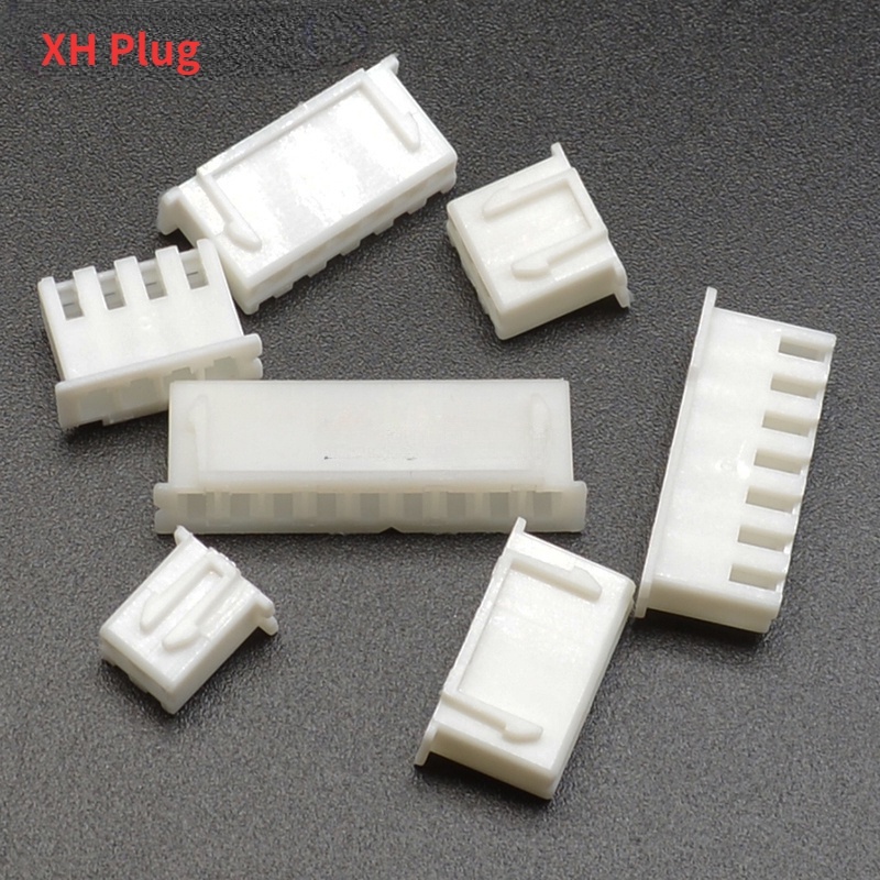 50Pcs JST XH2.54 Male Female Material Connector 2/3/4/5/6Pin Terminal ...