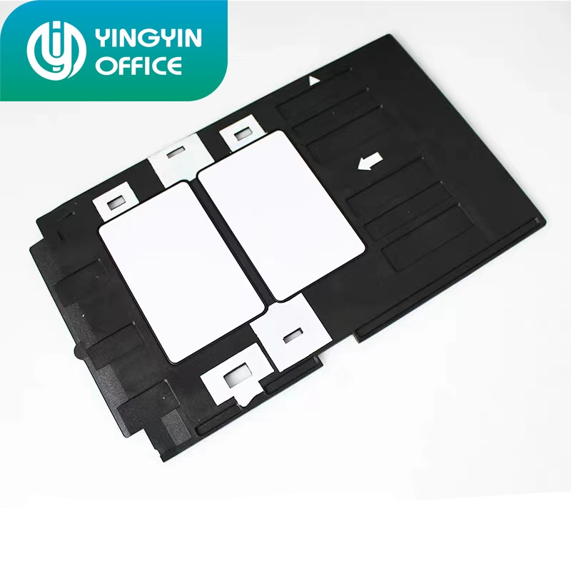 1X PVC ID Card Tray Plastic card Printing Tray for Epson R260 R265 R270