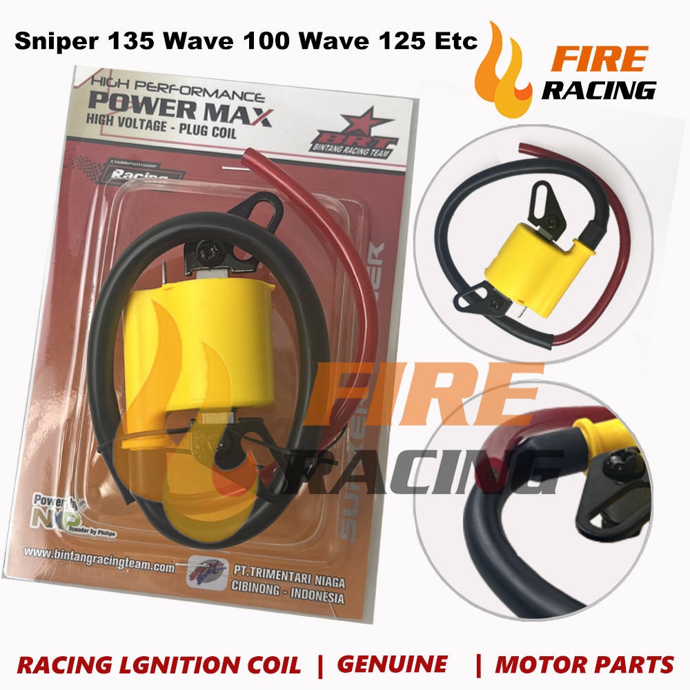 Racing Ignition Coil(Carb Type Motor Sniper 135 Wave 100 Wave 125 Etc ...