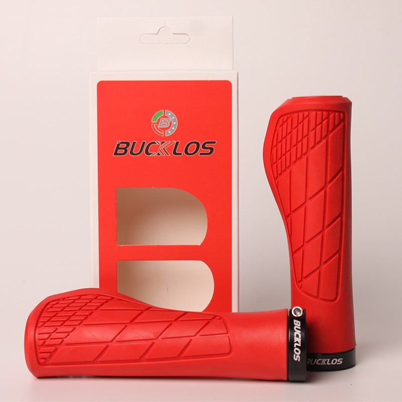 BUCKLOS Bike Grip Handle Lock on Bicycle Handle Grips Ergonomic MTB
