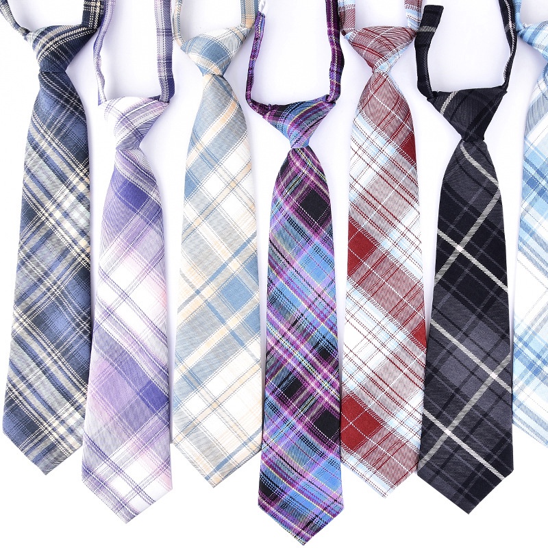 Jk Tie Japanese Style Knot-Free Tie Preppy Style Female Uniform Socket ...