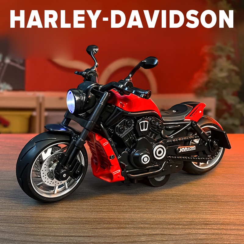 KLT 1 12 Harley Davidson Motorcycle Diecast Model Car Toy Cars for Boys Toys Car For Kids Gift For Birthday Shopee Philippines