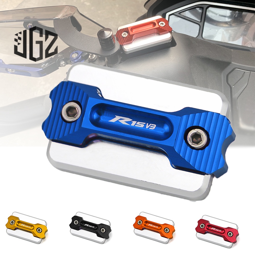 For YAMAHA R15 V3 R15M Motorcycle CNC Front Brake Fuel Oil Cap Fluid Reservoir Master Cover