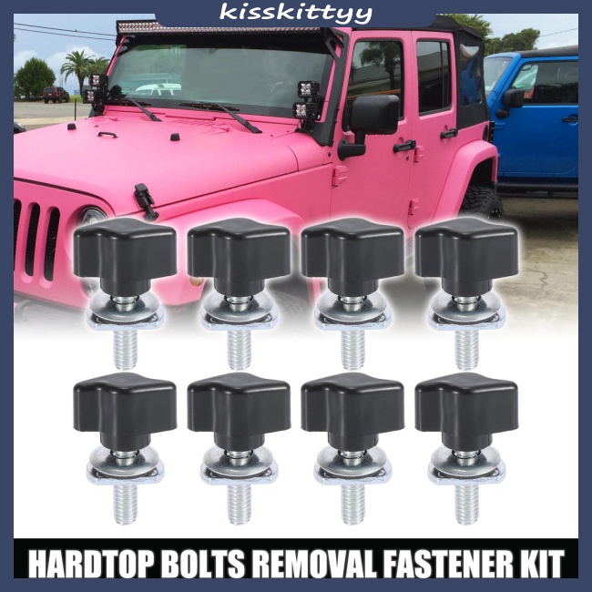 Purchase Jeep Wrangler Hard Top Hold Down BOLTS TJ JK 6506826AA Oem Factory New Bolt Set In - Foto 5