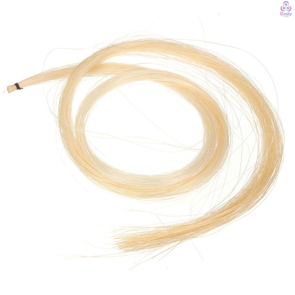 Professional Violin Bow Hair Made of Horsetail Suitable for Viola Cello