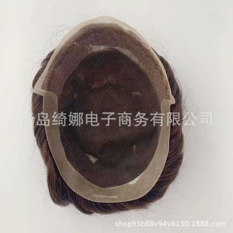 OCT Swiss Lace Toupee Human Hair Toupee Men Toupee Male Wig 120%-130% ...