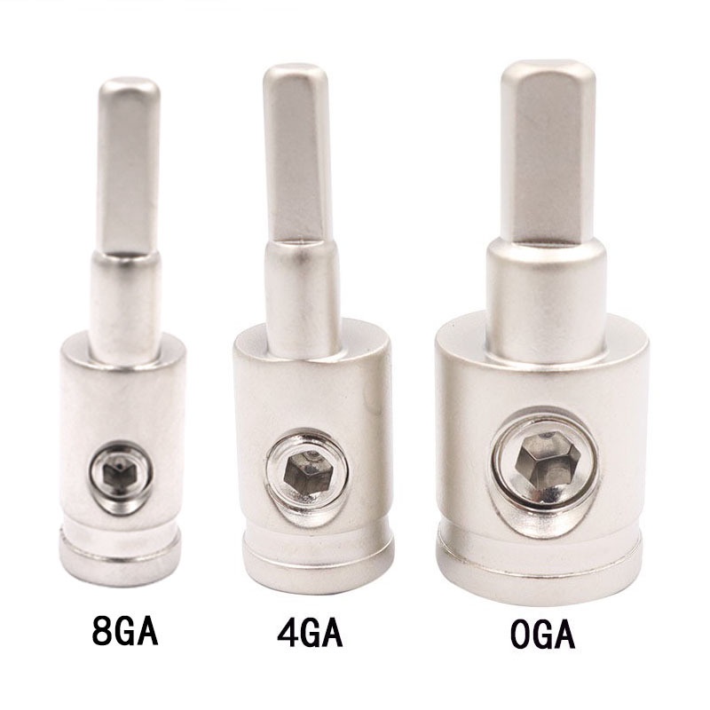 4pcs/Set Terminals Car Audio Amp Wire Terminal Blocks Power Cord Input