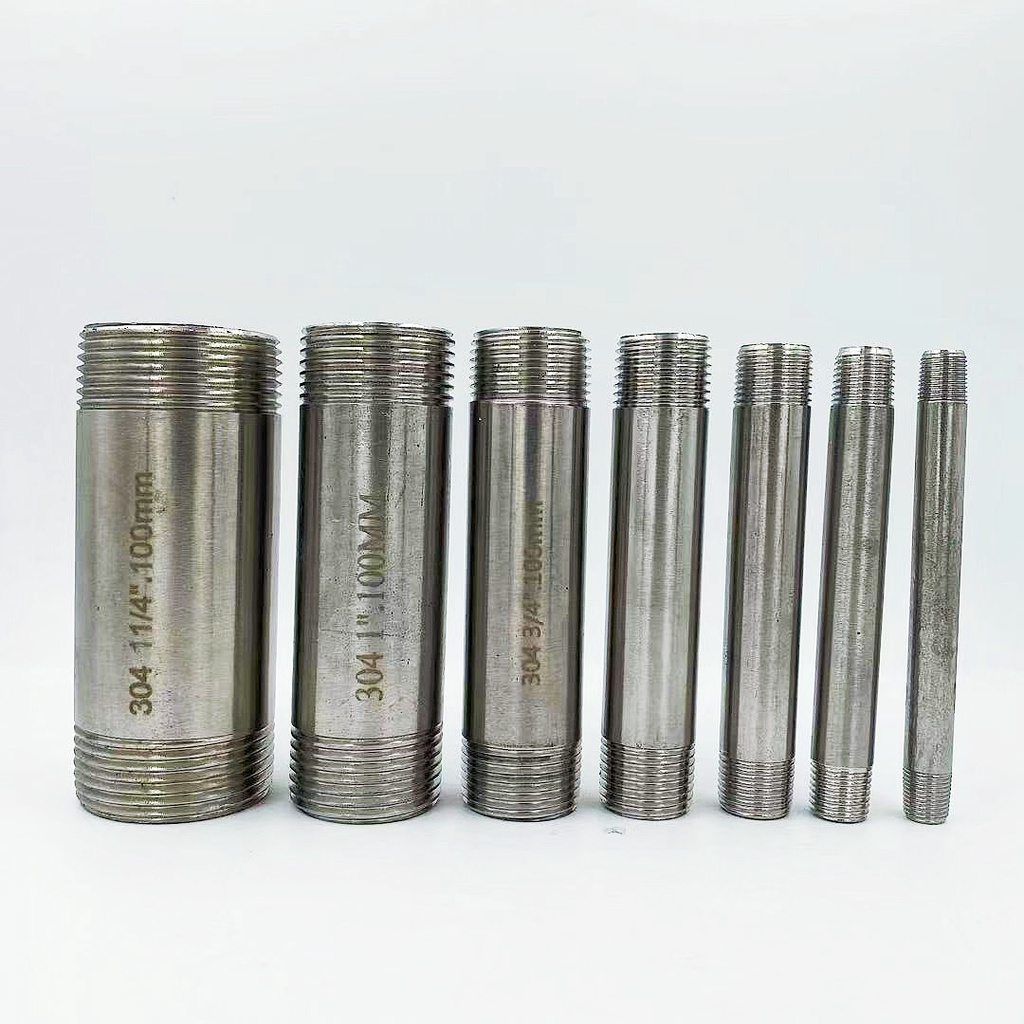 Water connection 1/8" 1/4" 3/8" 1/2" 3/4" 1" 1-1/4" 1-1/2" Male X Male ...