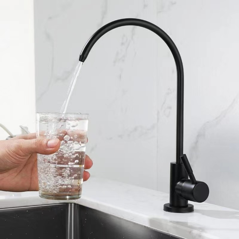 304 1/4" Purified Water Faucet Direct Drinking Tap For Kitchen Water ...